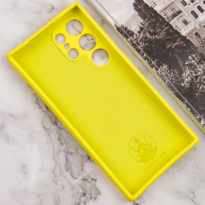 Чохол Silicone Cover Lakshmi Full Camera (AAA) для Samsung Galaxy S24 Ultra – Жовтий
