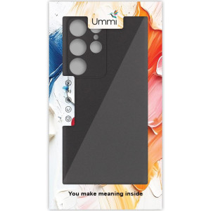 Чехол Silicone Cover Ummi Lakshmi Full Camera (AA) для Samsung Galaxy S24 Ultra – Черный