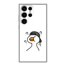 Бампер с принтом Мемы для Samsung Galaxy S24 Ultra – Непонимание