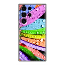 Чехлы (ART) Цветы на Samsung Galaxy S24 Ultra (VPrint) (Семицветик)