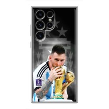 Чохли для Samsung Galaxy S24 Ultra (Leo чемпіон) (AlphaPrint) (Мессі Чемпіон)