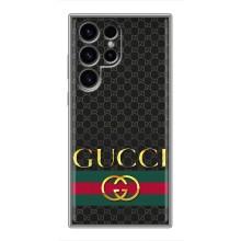 Чехлы ГУЧЧИ для Самсунг С24 Ультра (AlphaPrint) (Gucci оригинал)
