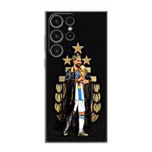 Чехлы Лео Месси Аргентина для Samsung Galaxy S24 Ultra (Месси король)