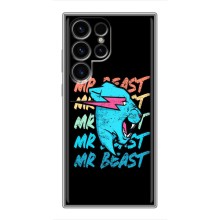 Чохли Містер Біст для Samsung Galaxy S24 Ultra (logo Mr beast)