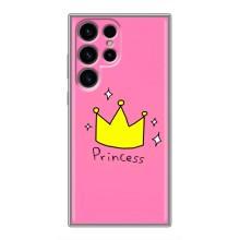 Чохол з картинкою (Стильні) Samsung Galaxy S24 Ultra - (AlphaPrint) (Princess)