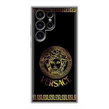 Чохли VERSACE для Samsung Galaxy S24 Ultra (PREMIUMPrint) (Logo Versace)