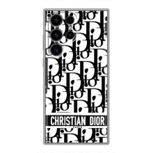 Чехол (Dior, Prada, YSL, Chanel) для Samsung Galaxy S24 Ultra (Christian Dior)