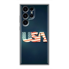 Чохол Прапор USA для Samsung Galaxy S24 Ultra – USA