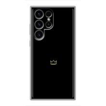 Чохол (Корона на чорному фоні) для Самсунг Галаксі С24 Ультра (Міні корона)