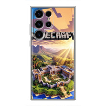 Чехол с картинками Майнкрафт для Самсунг С24 Ультра – Minecraft