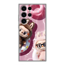 Чехол с Лабубу на Samsung Galaxy S24 Ultra (Игрушка Лабубу)