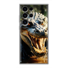 Чохол з картинкою 'Хижаки' для Samsung Galaxy S24 Ultra – Крокодил