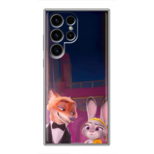 Силиконовый чехол с принтом Зоотрополіс для Samsung Galaxy S24 Ultra – Главные герои
