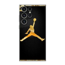 Силиконовый Чехол Nike Air Jordan на Самсунг С24 Ультра (Джордан 23)
