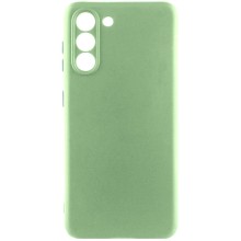 Чехол Silicone Cover Lakshmi Full Camera (A) для Samsung Galaxy S24 – Зеленый