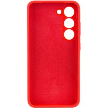 Чехол Silicone Cover Lakshmi Full Camera (AAA) для Samsung Galaxy S24 – Красный