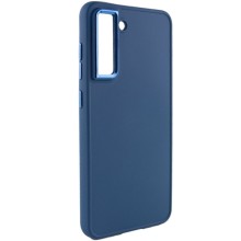 TPU чехол Bonbon Metal Style для Samsung Galaxy S24 – Синий