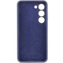 Чохол Silicone Cover Lakshmi Full Camera (AAA) для Samsung Galaxy S24 – Темно-синій