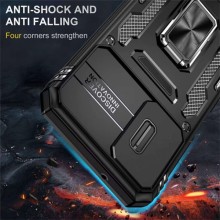 Ударопрочный чехол Camshield Army Ring для Samsung Galaxy S24 – Черный