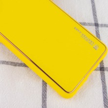 Шкіряний чохол Xshield для Samsung Galaxy S24 – Жовтий