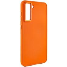 TPU чохол Bonbon Metal Style для Samsung Galaxy S24 / S25 – Помаранчевий