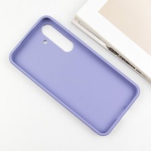 TPU чехол Bonbon Metal Style для Samsung Galaxy S24 – Сиреневый