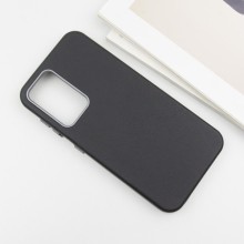 Кожаный чехол Leather Case Metal Buttons для Samsung Galaxy S24 / S25 – Черный