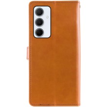 Шкіряний чохол-книжка GETMAN Gallant (PU) для Samsung Galaxy S24 – Коричневий