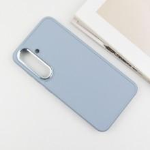 TPU чохол Bonbon Metal Style для Samsung Galaxy S24 / S25 – Блакитний
