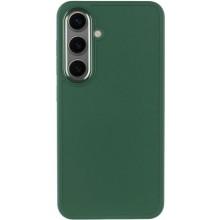 TPU чохол Bonbon Metal Style для Samsung Galaxy S24 / S25 – Зелений