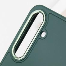 TPU чохол Bonbon Metal Style для Samsung Galaxy S24 / S25 – Зелений