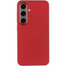 TPU чохол Bonbon Metal Style для Samsung Galaxy S24 / S25 – Червоний