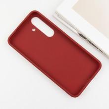 TPU чохол Bonbon Metal Style для Samsung Galaxy S24 / S25 – Червоний