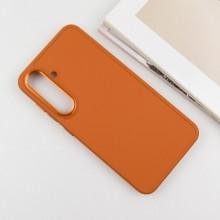 TPU чохол Bonbon Metal Style для Samsung Galaxy S24 / S25 – Помаранчевий