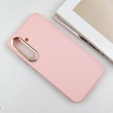 TPU чохол Bonbon Metal Style для Samsung Galaxy S24 / S25 – Рожевий