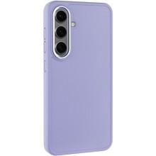TPU чохол Bonbon Metal Style для Samsung Galaxy S24 / S25 – Бузковий