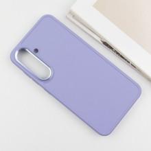 TPU чохол Bonbon Metal Style для Samsung Galaxy S24 / S25 – Бузковий