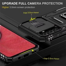 Ударостійкий чохол Camshield Army Ring для Samsung Galaxy S24 – Чорний