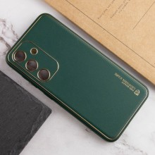Шкіряний чохол Xshield для Samsung Galaxy S24 – Зелений