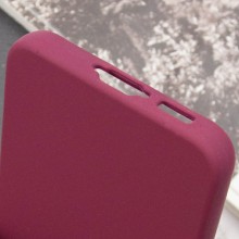 Чохол Silicone Cover Lakshmi Full Camera (AAA) для Samsung Galaxy S24 – Бордовий