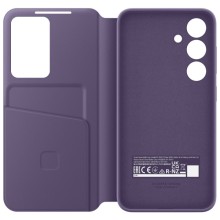 Smart View Wallet Case (AAA) для Samsung Galaxy S24 – Фіолетовий