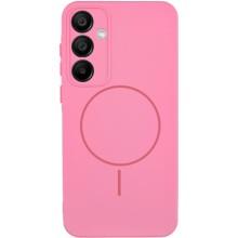 Чехол Silicone Cover Lakshmi Full Camera (AA) with MagFit для Samsung Galaxy S24 – Розовый