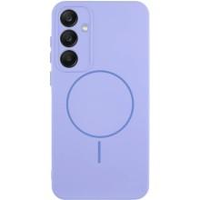 Чехол Silicone Cover Lakshmi Full Camera (AA) with MagFit для Samsung Galaxy S24 – Сиреневый