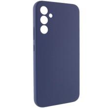 Чохол Silicone Cover Lakshmi Full Camera (AAA) для Samsung Galaxy S24 – Темно-синій