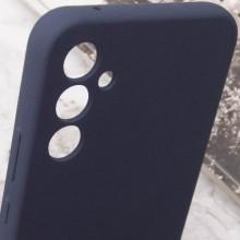 Чохол Silicone Cover Lakshmi Full Camera (AAA) для Samsung Galaxy S24 – Темно-синій
