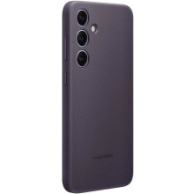 Кожаный чехол Leather Case (AAA) для Samsung Galaxy S24 – Фиолетовый