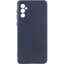Чехол TPU GETMAN Liquid Silk Full Camera для Samsung Galaxy S24 – Синий
