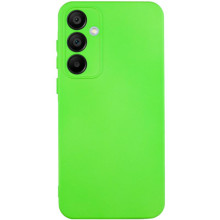 Чехол TPU GETMAN Liquid Silk Full Camera для Samsung Galaxy S24 – Салатовый