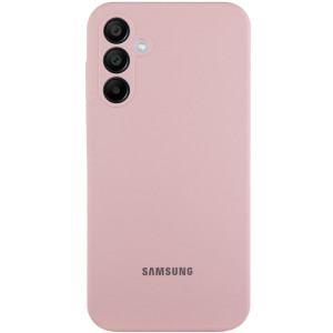 Чохол Silicone Cover Lakshmi Full Camera (AAA) with Logo для Samsung Galaxy S24 – Рожевий