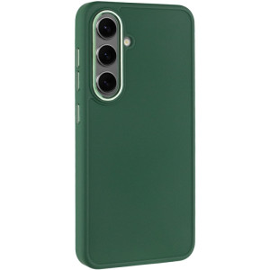 TPU чохол Bonbon Metal Style для Samsung Galaxy S24 / S25 (Зелений)